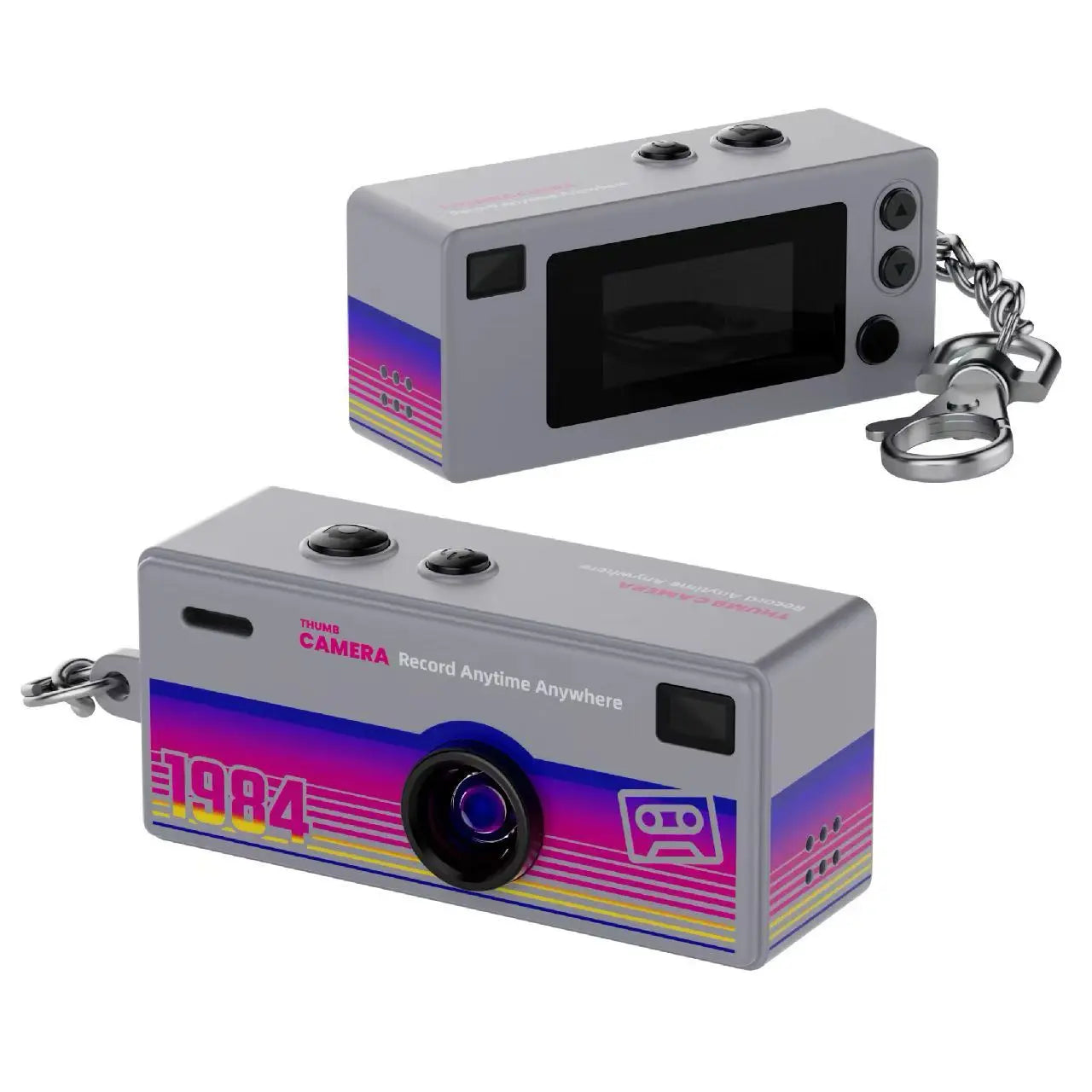 Magecam 0.96 Inch Keychain Camera 1080P Full HD Tiny Camcorder with MicroSD Card Support for Tech Enthusiasts