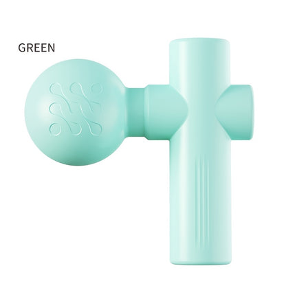 Mini Muscle Massage Gun Portable Deep Tissue Massager With 7mm Amplitude 4 Speed Quiet USB C For Athletes And Seniors