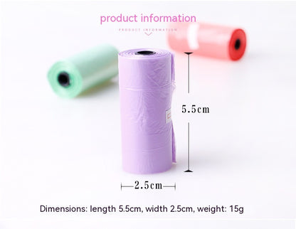 Pet Cleaning Supplies Dog Toilet Clip Cake Convenient Plastic Clean Bag