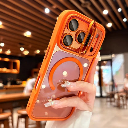 Phone Case: Phone Case Suitable for IPhone17pro Case Lanyard Camera Bracket Magnetic Case for iPhone 17 Pro Max 15 16 12 11 13 14 Plus Wrist Strap Hard Cover