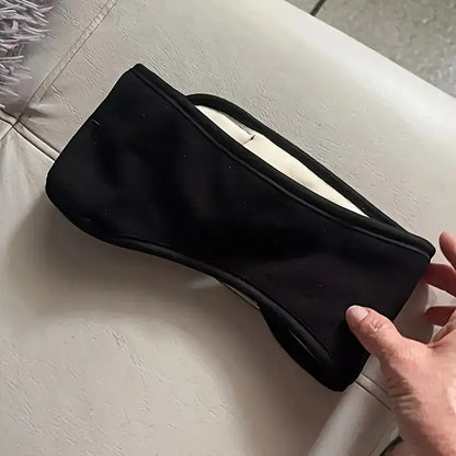 Noise Cancelling Sleep Mask With Ear Muffs For Light Sleepers - Adjustable Soft Polyester Face Coverage, Battery Free