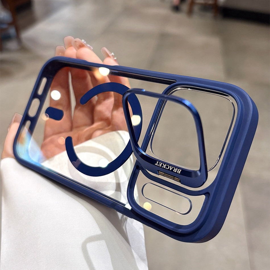 Phone Case: Phone Case Suitable for IPhone17pro Case Lanyard Camera Bracket Magnetic Case for iPhone 17 Pro Max 15 16 12 11 13 14 Plus Wrist Strap Hard Cover