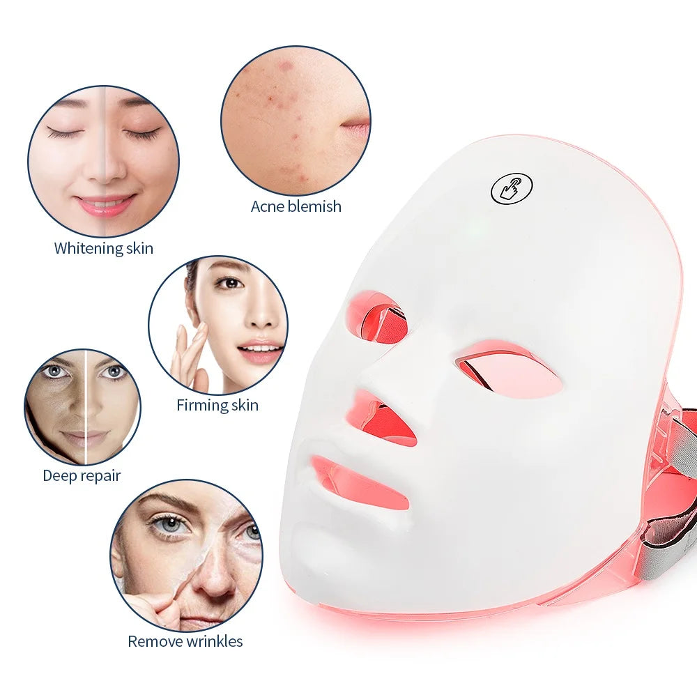 Foreverlily Wireless LED Face Beauty Device For Skin Care