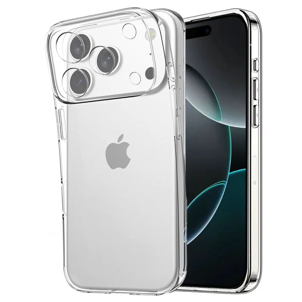 Clear TPU Case For iPhone 17 Pro Max And 16 15 14 13 12 11 Series Ultra Thin Scratch Resistant Protection