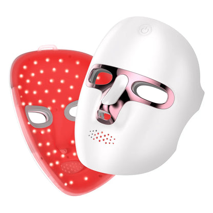 Wireless 7-Color LED Facial Mask – Skin Rejuvenation