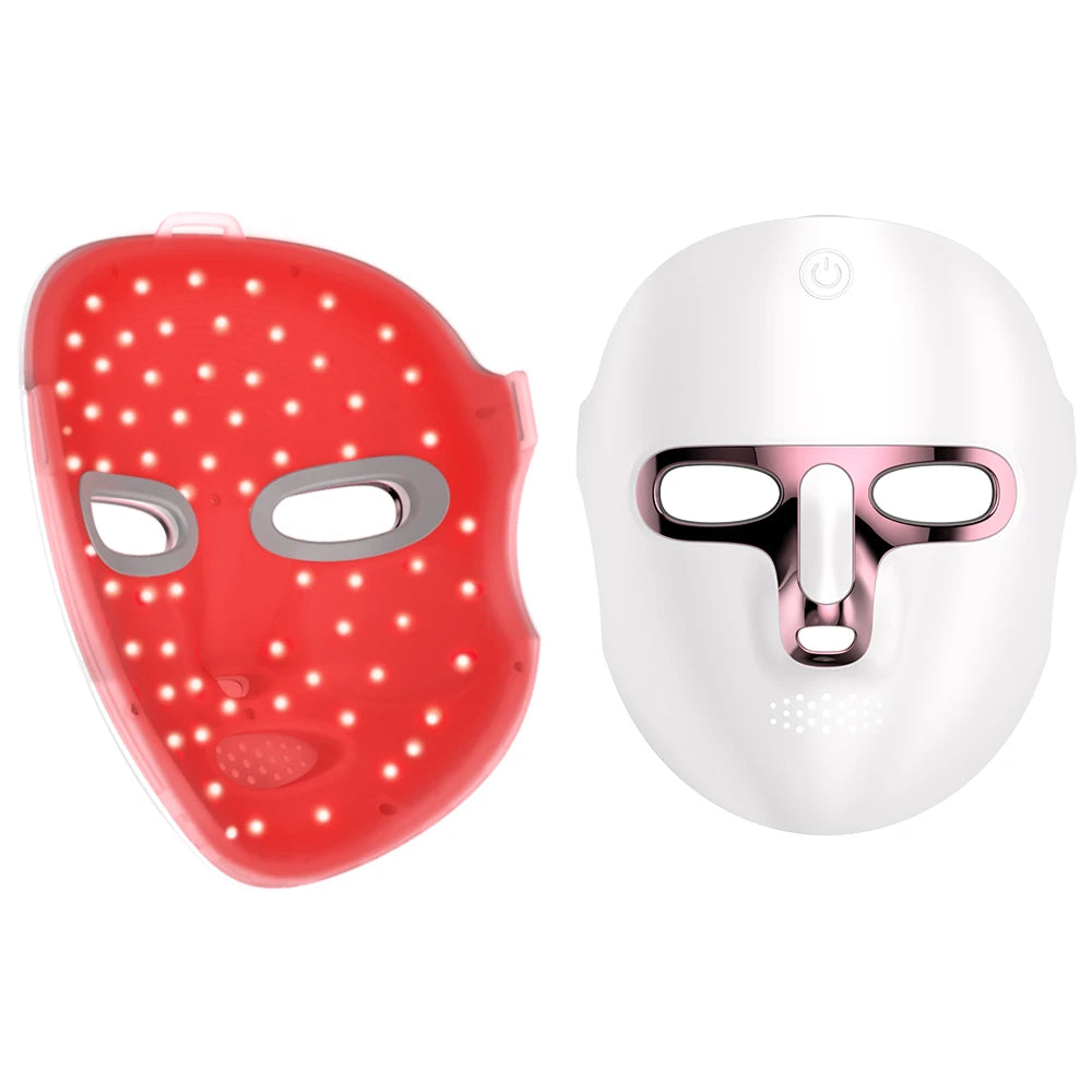 Wireless 7-Color LED Facial Mask – Skin Rejuvenation