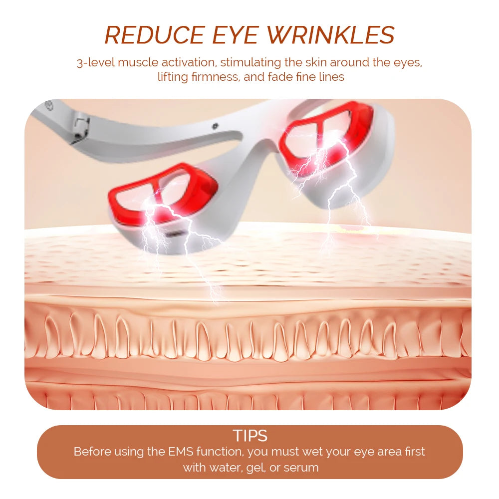 3D Eye Massager Device – Dark Circles & Wrinkle Care
