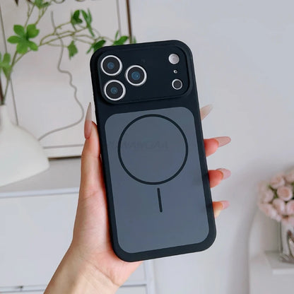 MagSafe Silicone Case For iPhone 17 Pro Max Frosted Solid Color Soft Touch Protective Cover