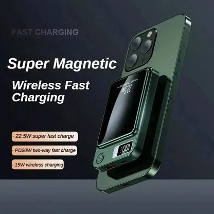 200000mAh Magnetic Wireless Power Bank – 22.5W Fast Charge