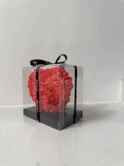 Choice Artificial Rose Gift Box 15cm Romantic Keepsake For Valentines Day Weddings Mothers Day