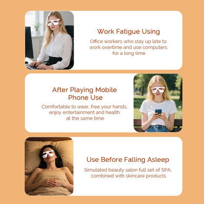 3D Eye Massager Device – Dark Circles & Wrinkle Care