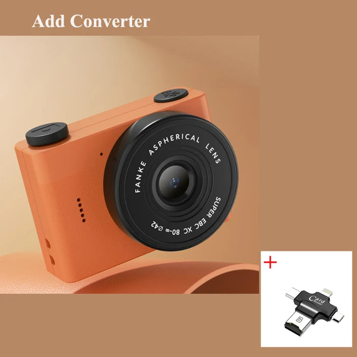 0GB-128GB Small Digital Camera Mini Video Cam Photography Point Camera Christmas Toys for Children Kids New Year Gift Camcorder