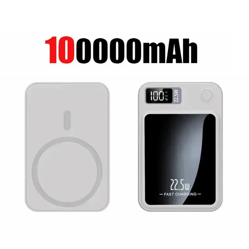 200000mAh Magnetic Wireless Power Bank – 22.5W Fast Charge