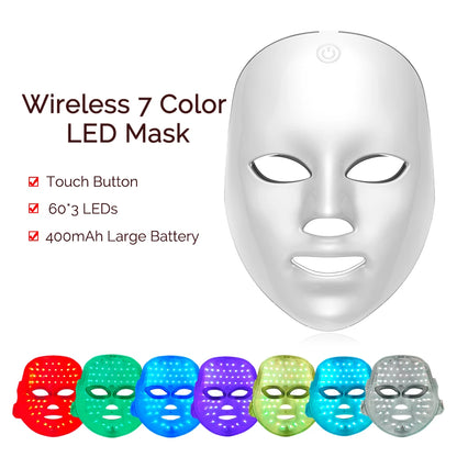 Foreverlily Wireless LED Face Beauty Device For Skin Care