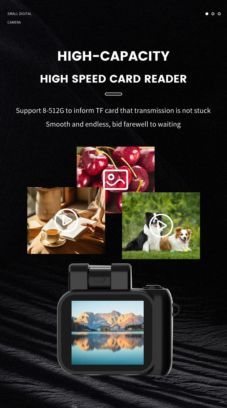 Y4000 Mini Keychain Camera With Screen HD 1080P Portable Retro kids Cam Ultra Compact Pocket DV Video Recorder With Flash Lamp