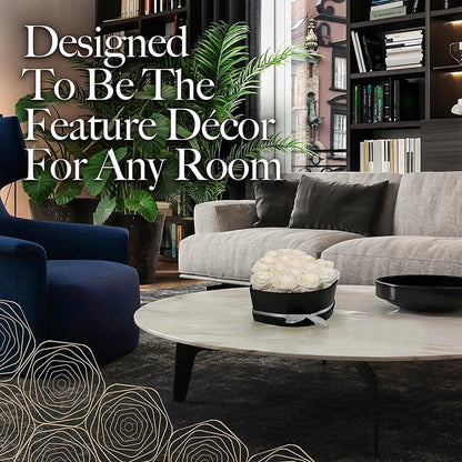 16PCS Natural Peserved Rose Eternal Forever Real Roses Heart Shape Box Immortal Flowers Mothers Valentines Day Gifts Home Decor