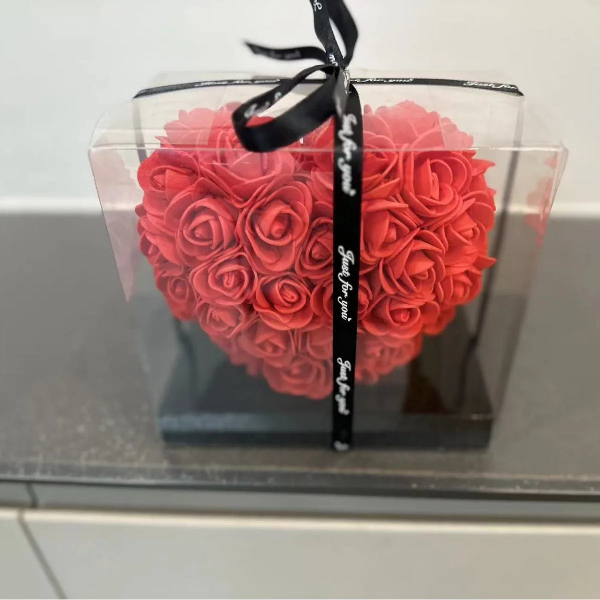 Choice Artificial Rose Gift Box 15cm Romantic Keepsake For Valentines Day Weddings Mothers Day