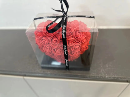 Choice Artificial Rose Gift Box 15cm Romantic Keepsake For Valentines Day Weddings Mothers Day
