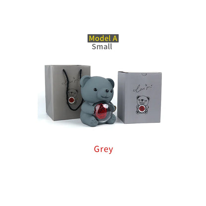 Bear Design Jewelry Box For Necklace Gift Two Options Romantic Gift For Girlfriend