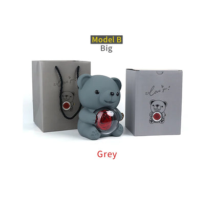 Bear Design Jewelry Box For Necklace Gift Two Options Romantic Gift For Girlfriend