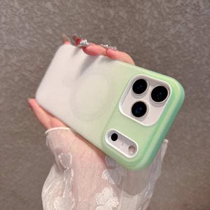 Premium MagSafe iPhone 17 Pro Max Case With Gradient Candy Color Matte Finish And Magnetic Back