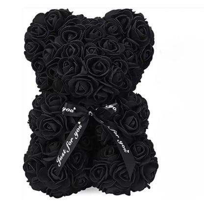 Choice Eternal Rose Bear For Mom Long Lasting Artificial Flower Gift And Home Decor
