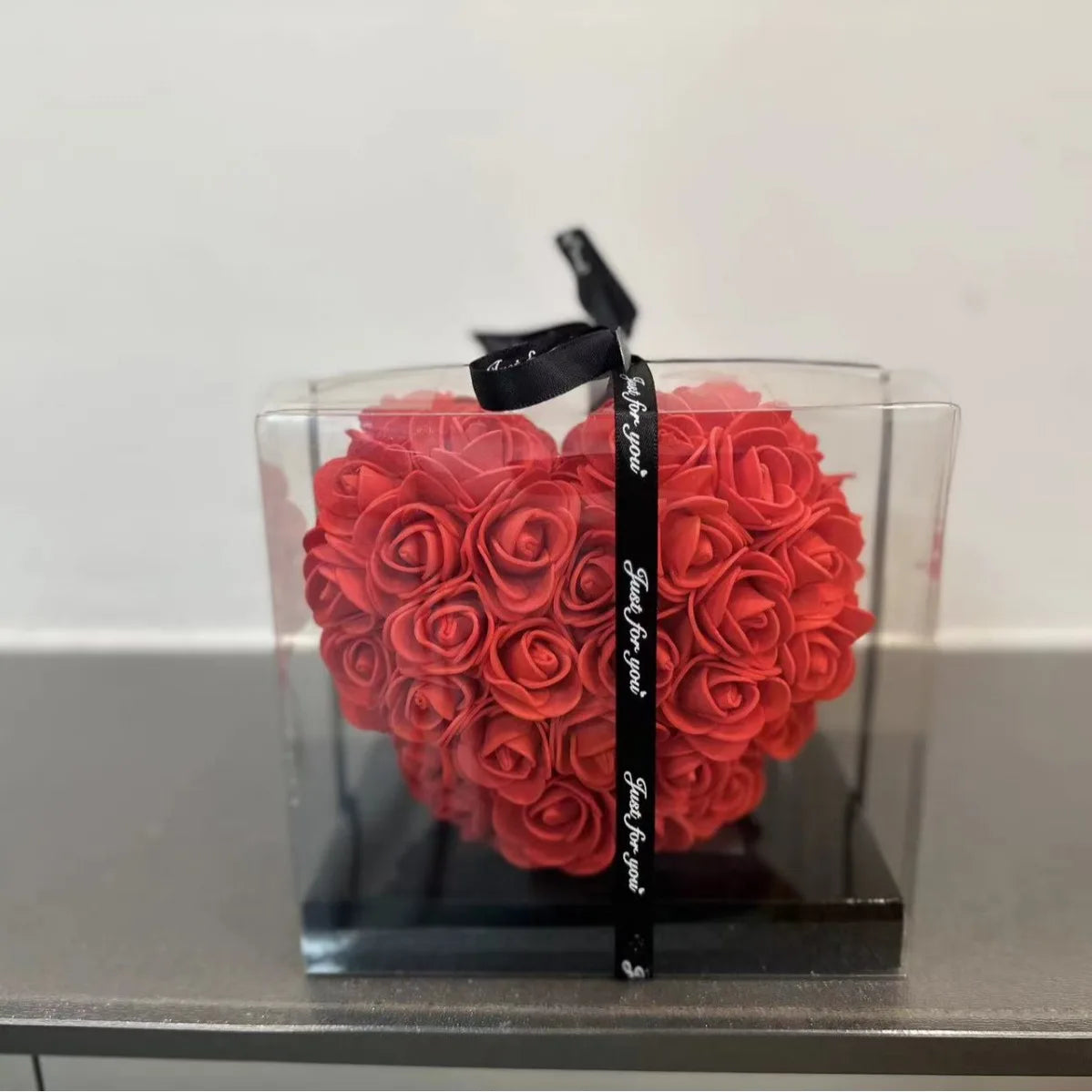 Choice Artificial Rose Gift Box 15cm Romantic Keepsake For Valentines Day Weddings Mothers Day
