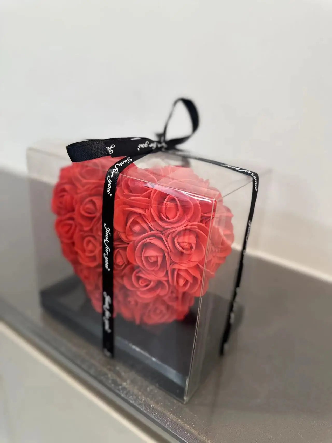 Choice Artificial Rose Gift Box 15cm Romantic Keepsake For Valentines Day Weddings Mothers Day