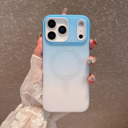 Premium MagSafe iPhone 17 Pro Max Case With Gradient Candy Color Matte Finish And Magnetic Back