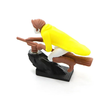 Broomstick Dashboard Drift Ornaments - Witch & Wizard Car Decor, Self-Adhesive DIY Sticker for Vehicle Interior Decoration