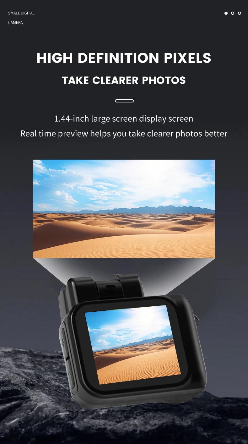 Y4000 Mini Keychain Camera With Screen HD 1080P Portable Retro kids Cam Ultra Compact Pocket DV Video Recorder With Flash Lamp