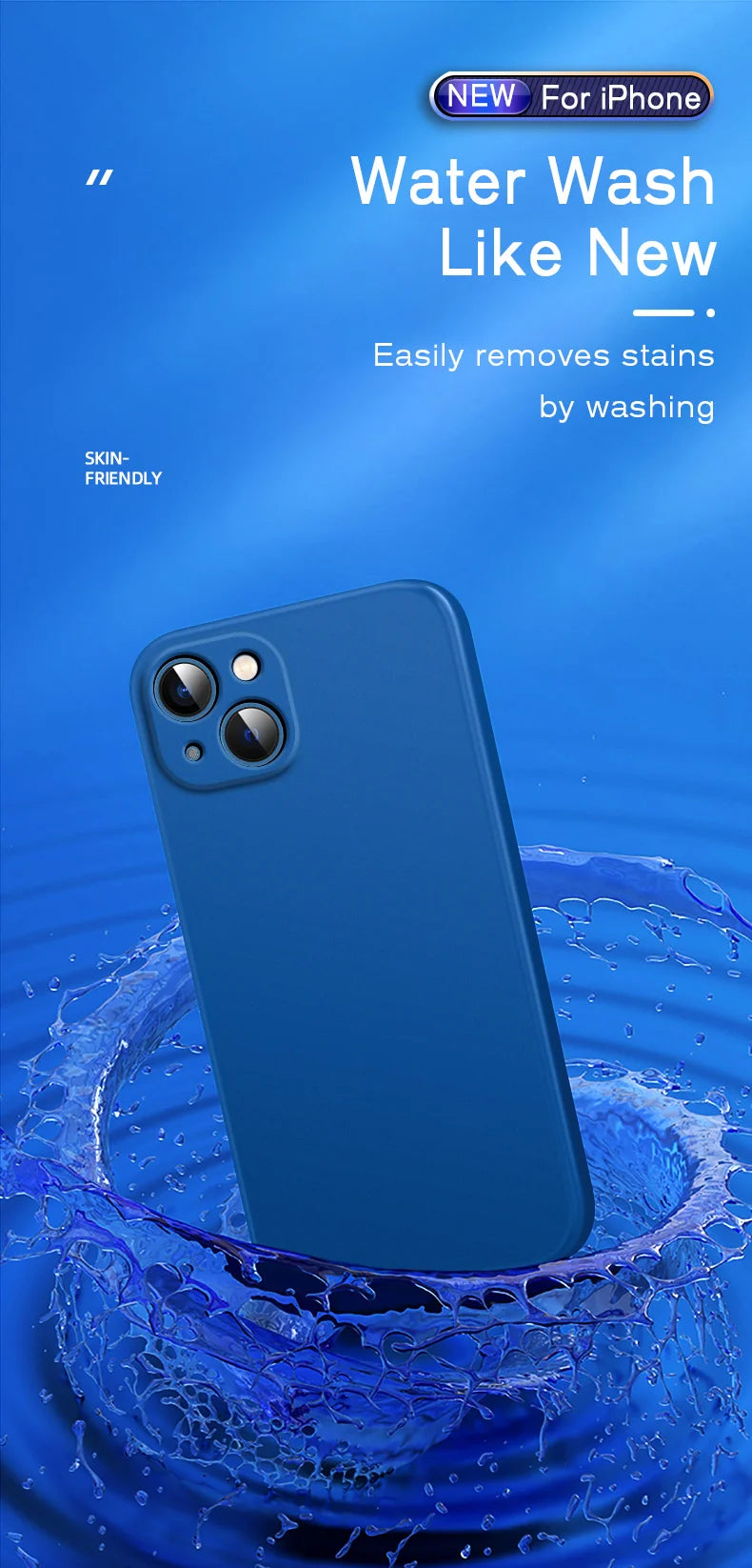 ASTUBIA iPhone 17 Series Case Solid Color Silicone Shockproof Cover Matte Finish Anti Finger Print For iPhone Fans