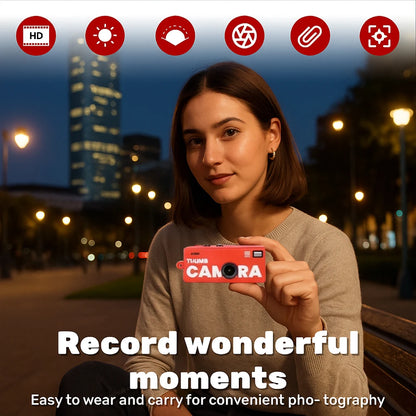 Magecam 0.96 Inch Keychain Camera 1080P Full HD Tiny Camcorder with MicroSD Card Support for Tech Enthusiasts