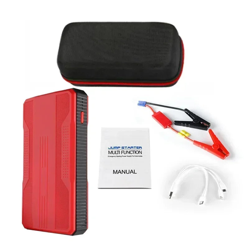 20000mAh Car Battery Jump Starter Portable Car Battery Booster Charger Booster Power Bank Starting Device 12V Gas Vehicles