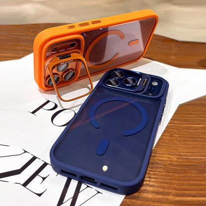 Phone Case: Phone Case Suitable for IPhone17pro Case Lanyard Camera Bracket Magnetic Case for iPhone 17 Pro Max 15 16 12 11 13 14 Plus Wrist Strap Hard Cover