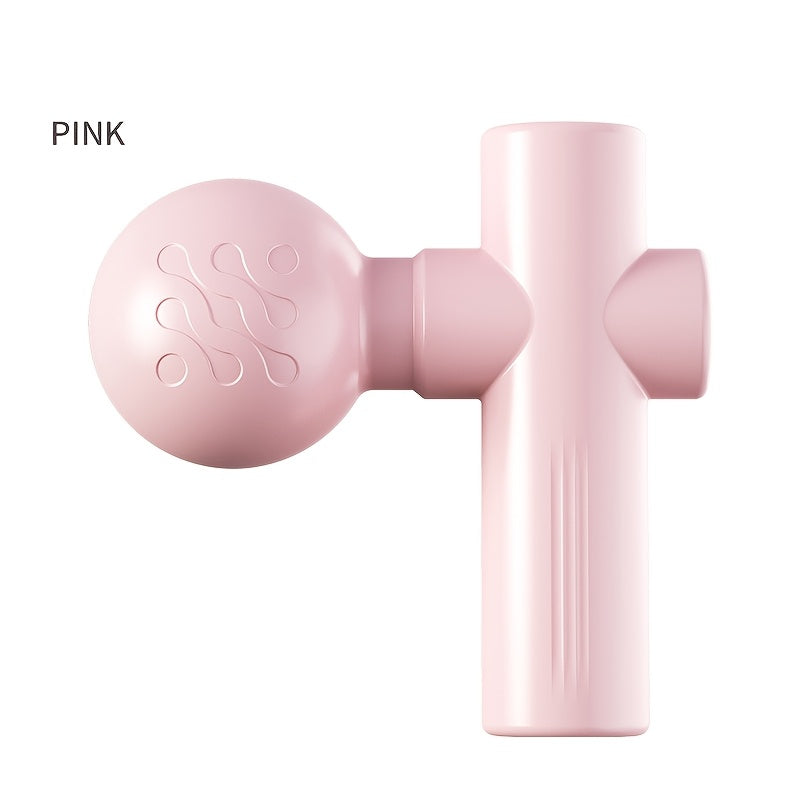 Mini Muscle Massage Gun Portable Deep Tissue Massager With 7mm Amplitude 4 Speed Quiet USB C For Athletes And Seniors