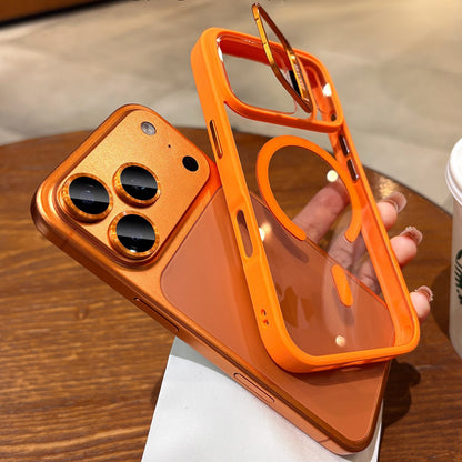 Phone Case: Phone Case Suitable for IPhone17pro Case Lanyard Camera Bracket Magnetic Case for iPhone 17 Pro Max 15 16 12 11 13 14 Plus Wrist Strap Hard Cover